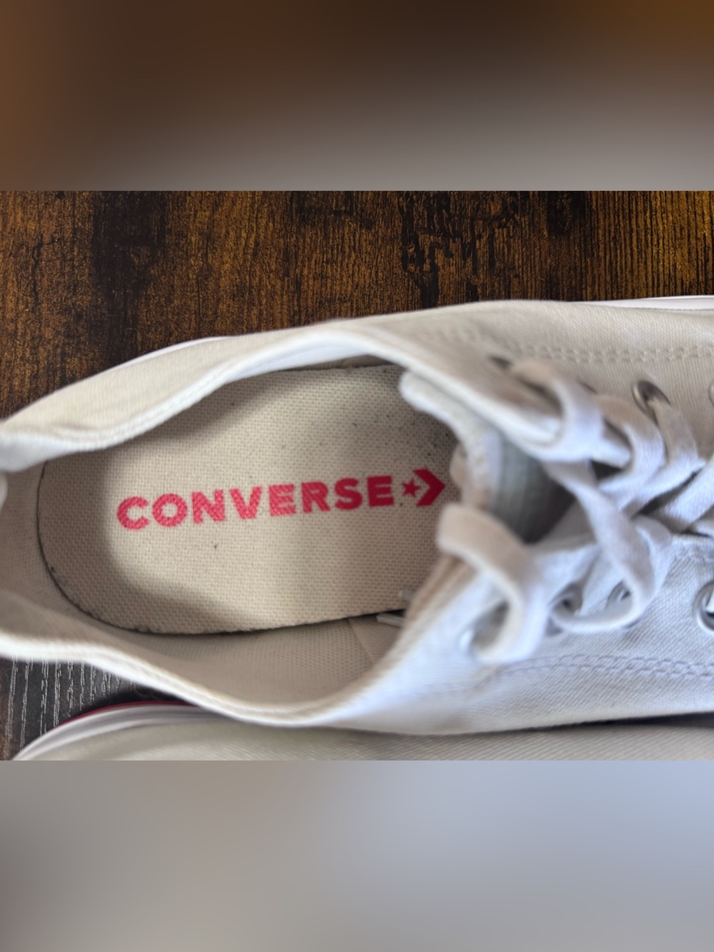 Converse Chuck Taylor All Star Low "Love Fearlessly" Sneakers White Size 10 - Picture 6 of 12